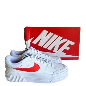 Nike Women’s NEW Court Legacy Lift Platform Shoe Size 8 #B1320A